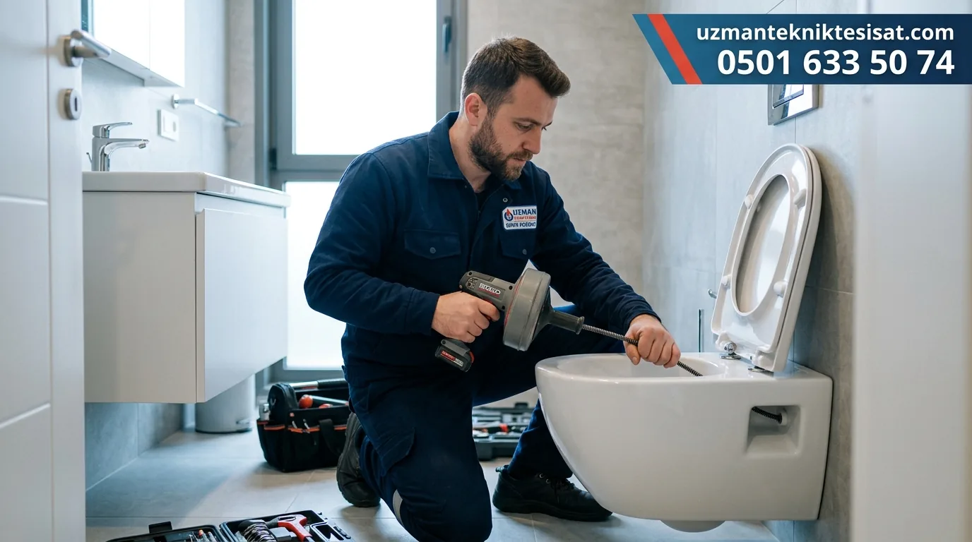 Tıkalı Tuvalet Açma - Uzman Teknik Tesisat